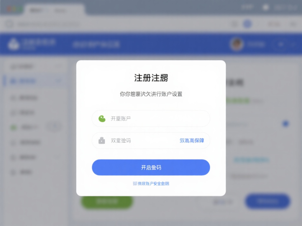 注册完成后，建议你尽快进行账户设置。这一步不仅帮助